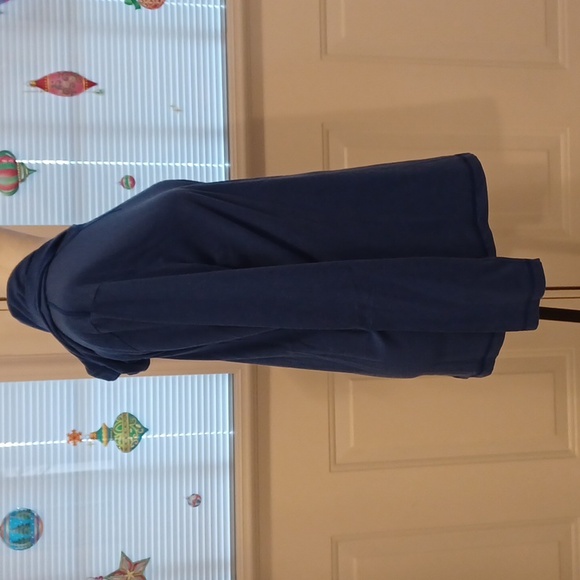 4/$40 Blue Hooded Long Sleeve Tee - Size Medium - Picture 3 of 6